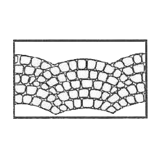 béton décoratif matrice pour pour béton trame modéle queue de paon